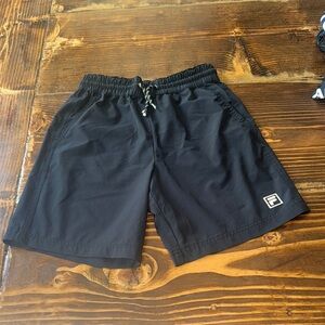 Fila Kids Black Shorts